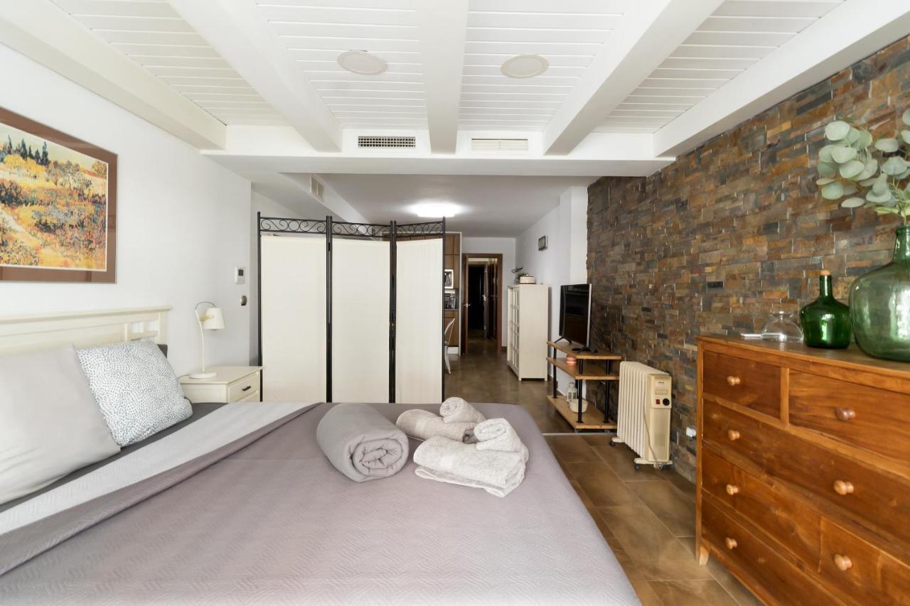 Loft Con Terraza Centro Valencia Apartman Kültér fotó