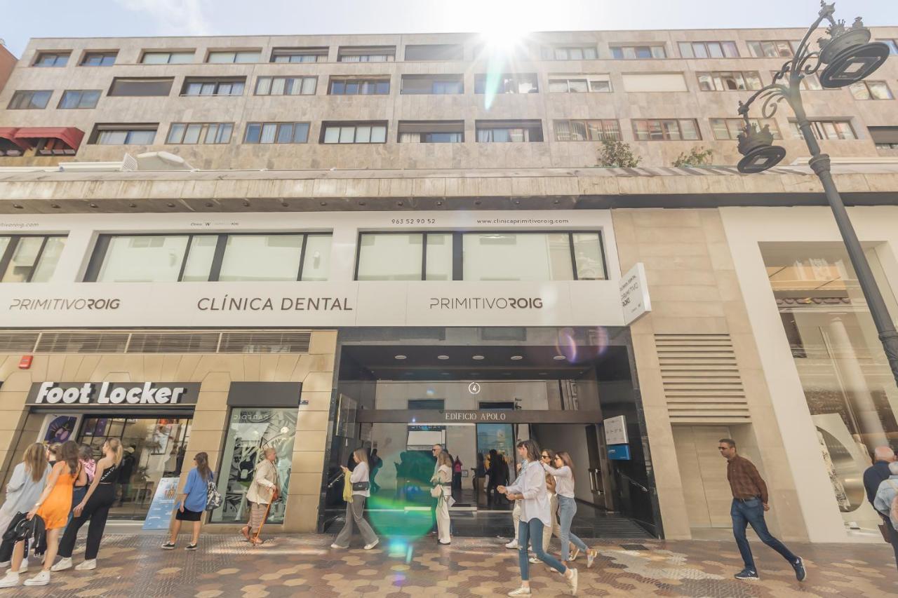 Loft Con Terraza Centro Valencia Apartman Kültér fotó