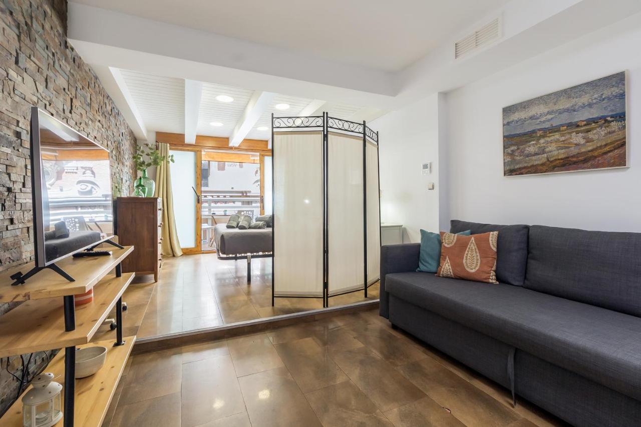 Loft Con Terraza Centro Valencia Apartman Kültér fotó