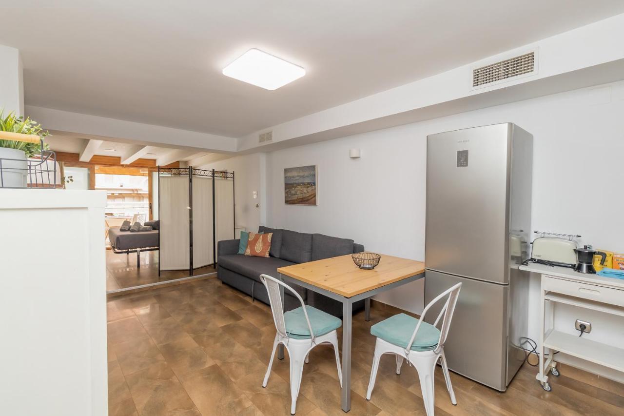 Loft Con Terraza Centro Valencia Apartman Kültér fotó