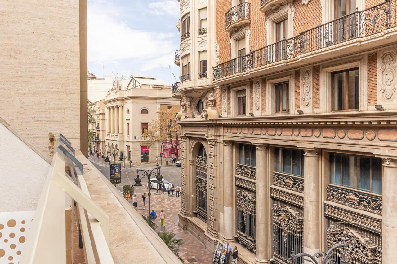 Loft Con Terraza Centro Valencia Apartman Kültér fotó